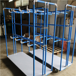 Automobile parts turnover vehicle